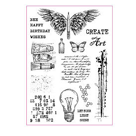 Clear Silicone Stamps, for DIY Scrapbooking, Photo Album Decorative, Cards Making, Stamp Sheets