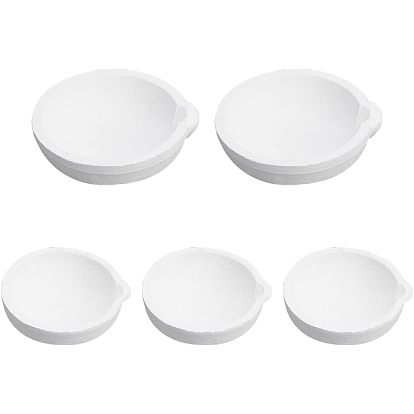 5шт 2 стиль мини-тигель своими руками, сосуд для плавки кварца, устойчивый к высоким температурам и антикоррозийный, за золото, изготовление ювелирных изделий из серебра и металла