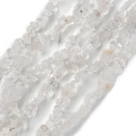 Природных кристаллов кварца бисер нитей, бусины из горного хрусталя, чип