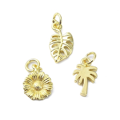 Латунные подвески, без кадмия, без никеля и без свинца, реальный 18 k позолоченный