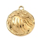 304 Stainless Steel Pendants, Flat Round & Lion Charms