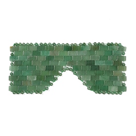 Synthetic & Natural Genmstone Woven Eye Mask, for Relieving Eye Bags and Dark Circles, Yoga Meditation Tools