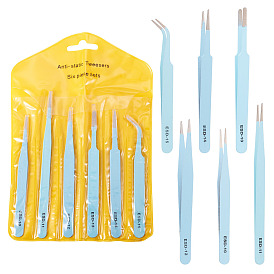 201 Stainless Steel Beading Tweezers Sets