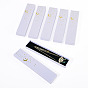 Gold Stamping Moon Printed Cardboard Paper Jewelry Necklace Packaging Boxes, Rectangle