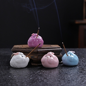 Fish Ceramic Incense Burners Holder, Aromatherapy Furnace Home Decor