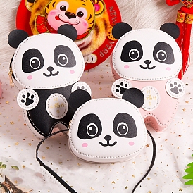 DIY Handmade Woven PVC Pruse Making Kits, Panda