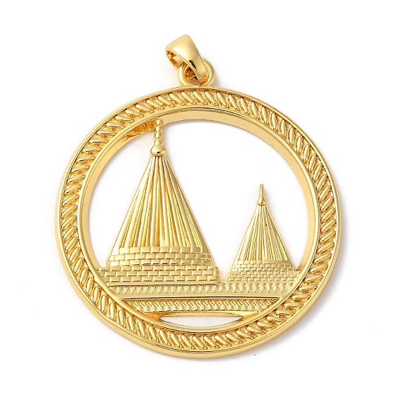 Стойки обшивки латунные подвески, долговечный, без свинца и без кадмия, плоско-круглые