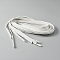 PU Imitation Leather Cords, Flat, for Watch Band Making
