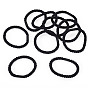 Polyester Hair Accessories, Frosted Elastic Hair Ties, Ponytail Holder Scrunchie/Scrunchy