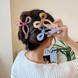 Plastic Claw Hair Clips, Hair Accessories for Women & Girls, Bowknot