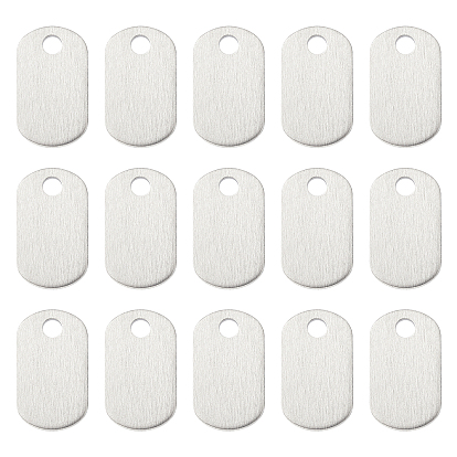 Aluminium Pendants, Stamping Blank Tag, Custom Engraving Name Plate, Business Card Blanks, Rectangle
