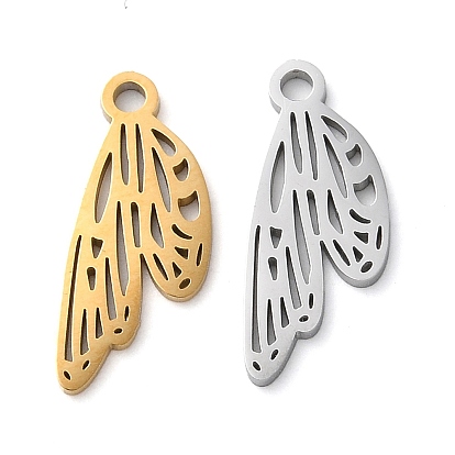 Ионное покрытие (ip) 304 подвески из нержавеющей стали, ручная полировка, прелести крыльев