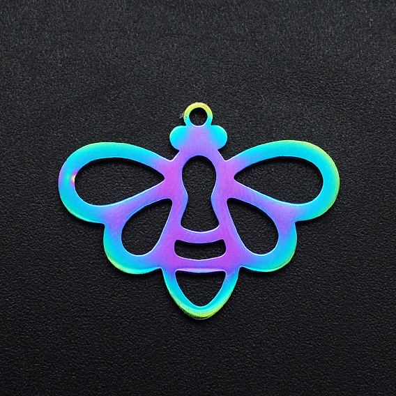 Ионное покрытие (ip) 201 подвески из нержавеющей стали, лазерная резка, Пчелы