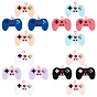 16 Stk. 8 Farben Harzanhänger, mit platinierten Eisenschlaufen, spielcontroller