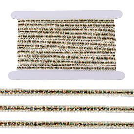 Полиэфирная лента, кружевная лента сороконожка, с картонной карточкой