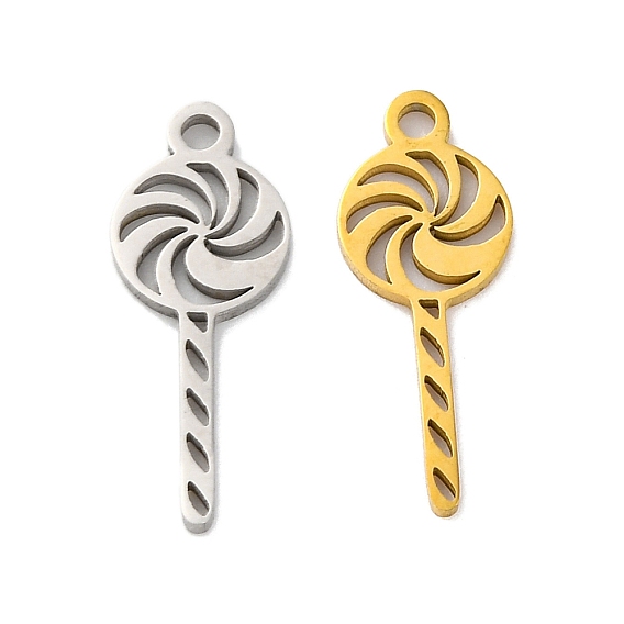 201 подвески из нержавеющей стали, лазерная резка, леденец очарование