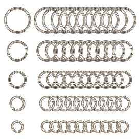 304 inox Anneaux ouverte, ronde