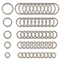 304 Stainless Steel Open Jump Rings, Round