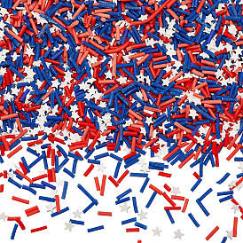 100g кабошоны из полимерной глины ручной работы, модные аксессуары для украшения ногтей, трубка со звездой