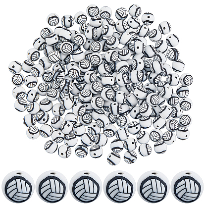 200 бусины из полимерной глины ручной работы., игры с мячом