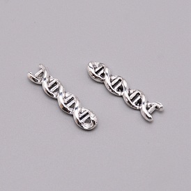 Тибетский стиль сплава цинка подвески, двойная спираль ДНК