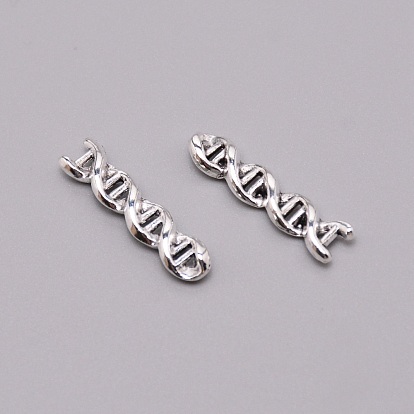 Тибетский стиль сплава цинка подвески, двойная спираль ДНК