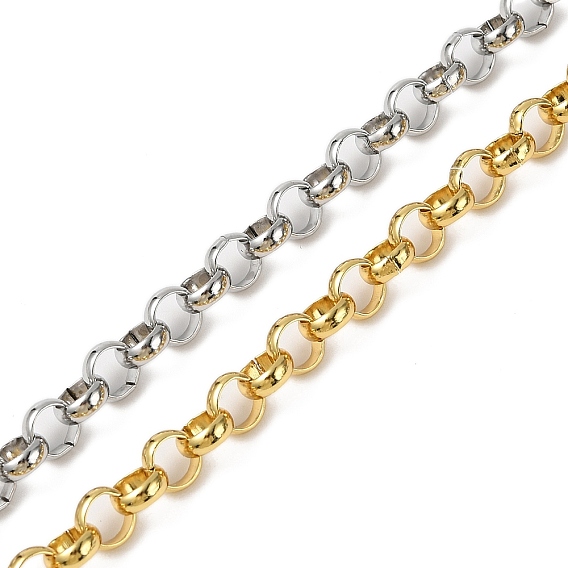 304 из нержавеющей стали цепи Роло, ионное покрытие (ip), несварные, с катушкой