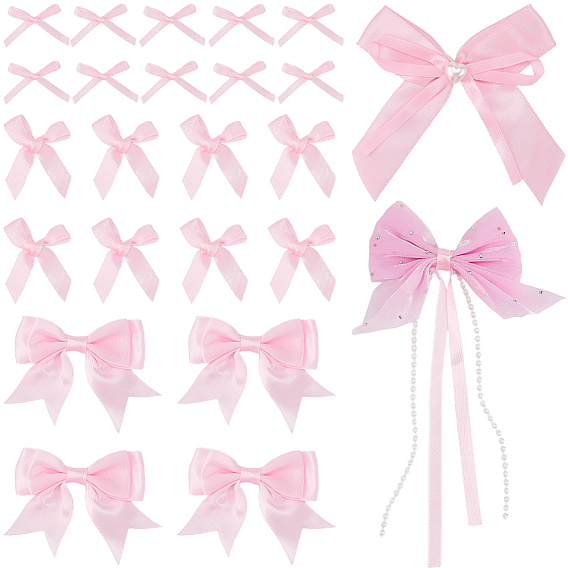 64 шт. 5 стили полиэстер бант украшения аксессуары, для костюма своими руками, украшение