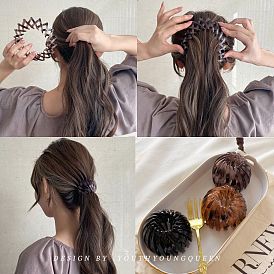 Easy-to-use Hair Accessories for Women - Bun Maker, Ponytail Holder, Claw Clip and more!
