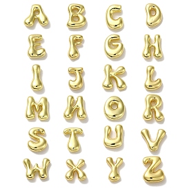 Rack Plating Brass Beads, Cadmium Free & Lead Free, Long-Lasting Plated, Real 18K Gold Plated