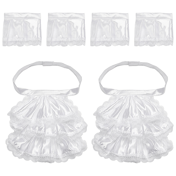 Polyester Lace Collar & Oversleeves, Garment Accessories