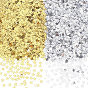 100g 2 colores accesorios de adorno, colgantes de lentejuelas / paillette de plástico pvc, estrella