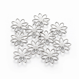201 Stainless Steel Links/Connectors, Flower