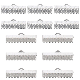 160шт 2 размер сплава ленты концы, лента пряжка плоская резьба зажим, прямоугольные