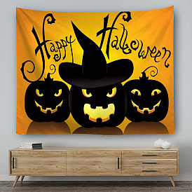 Hanging Decorative Fabric Halloween Printed Tapestry