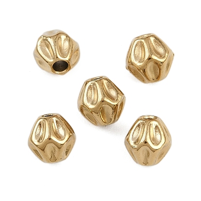 304 из нержавеющей стали бусы, двухконусные, ионное покрытие (ip)