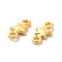 Rack Plating Alloy Connector Charms, Cadmium Free & Lead Free & Nickle Free, Star