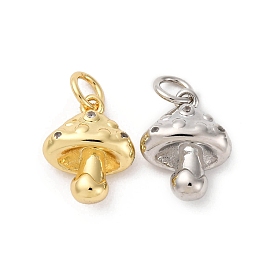 Латунь прокладывает кубические циркониевые прелести, гриб, стойки покрытие, без свинца и без кадмия, долговечный, с целью перехода в кольце