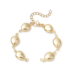 304 Изготовление браслета из нержавеющей стали с цепочкой в форме капли