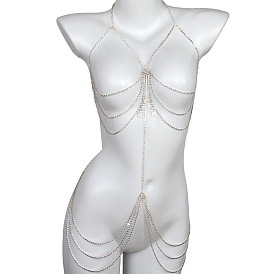 Бабочка сплав полный кристалл горный хрусталь сексуальная кисточка ночной клуб тело цепи