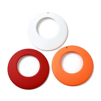 Преувеличенные большие круглые акриловые подвески