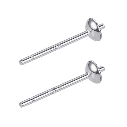 925 Sterling Silver Stud Earring Findings, Earring Posts