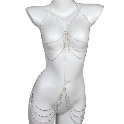 Бабочка сплав полный кристалл горный хрусталь сексуальная кисточка ночной клуб тело цепи