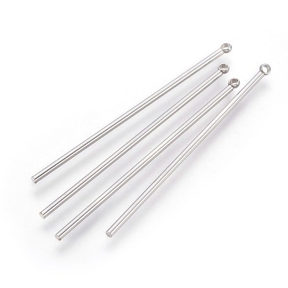 201 en acier inoxydable gros pendentifs, bar