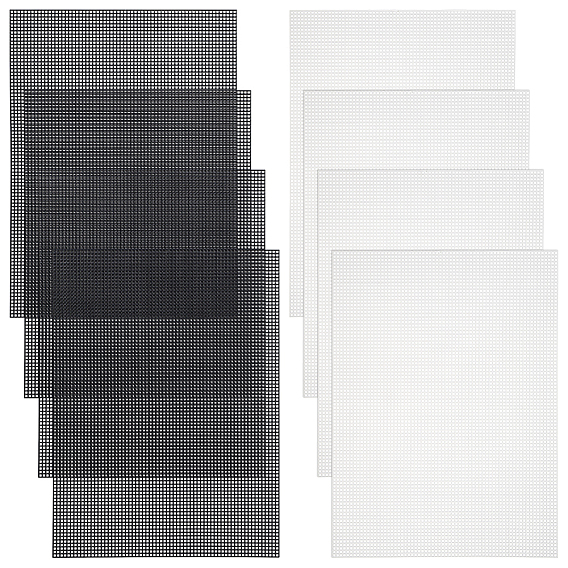 8 шт. 2 цвета ПЭ пластиковая сетка