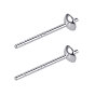 925 Sterling Silver Stud Earring Findings, Earring Posts