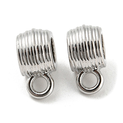 Rack Plating Alloy Tube Bails, Loop Bails, Lead Free & Cadmium Free & Nickel Free, Column