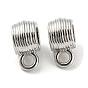 Rack Plating Alloy Tube Bails, Loop Bails, Lead Free & Cadmium Free & Nickel Free, Column