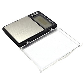 Mini-échelle en forme de rectangle outil de bijoux de poche numérique électronique, aluminium avec abs