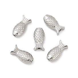 304 из нержавеющей стали бусы, рыба